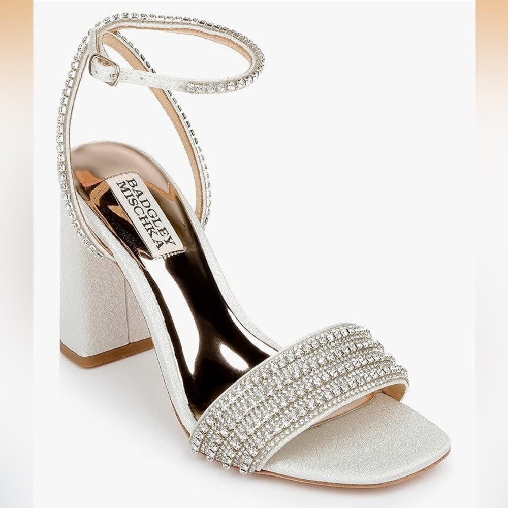 NWT Badgley Mischka Becca Heeled Sandal